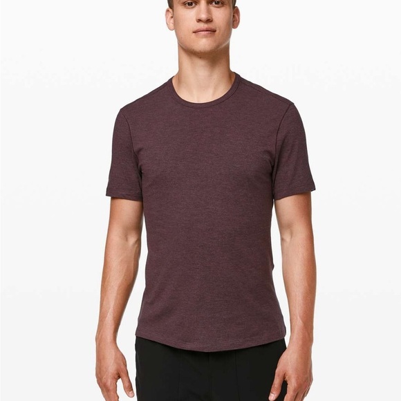 Lululemon 5 Year Basic T Shirt Maroon - Picture 1 of 6
